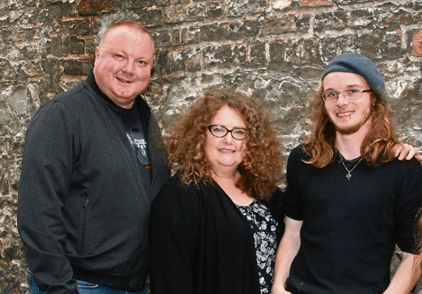 Simon Thompson, Eva Birdthistle and Shane Vaughan, organisers