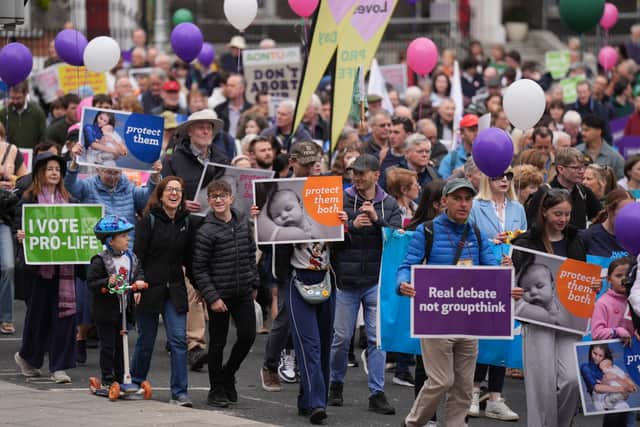 “That means support, real support, because it is not enough just to say ‘I choose life’ if life does not feel like an option.”