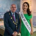 Dr Sinéad O'Brien (left) has been the reigning Rose of Tralee since 2019