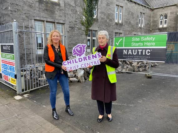 Children Grief Centre's Sr Helen Culhane and Carol Fitz-Gough