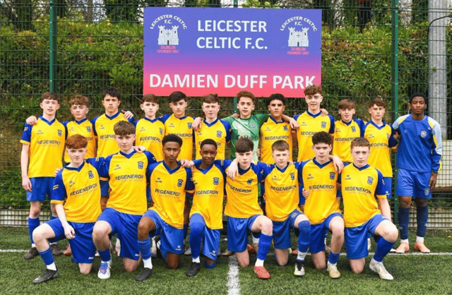 The Fairview Rangers squad who will take part in this year's SFAI National Cup Final against St Kevin's of Dublin