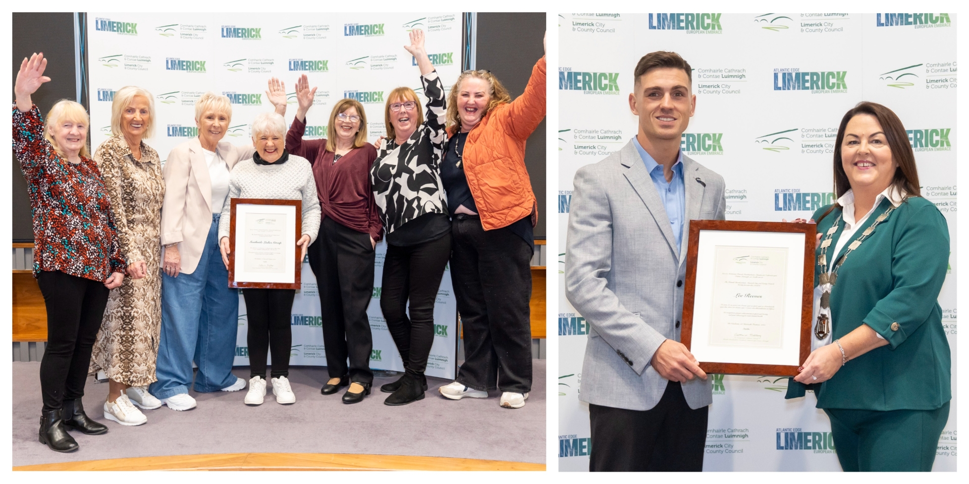 PICTURES: Two Limerick Council honours bestowed at special ceremony