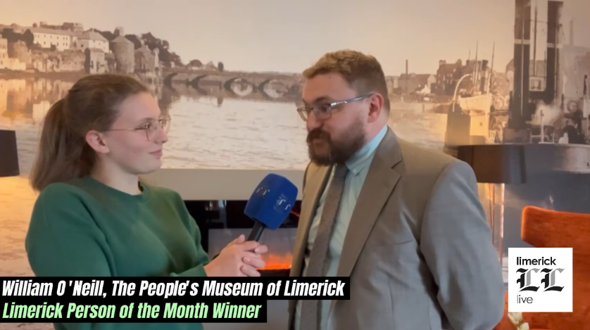 The People's Museum of Limerick named Limerick Person of the Month