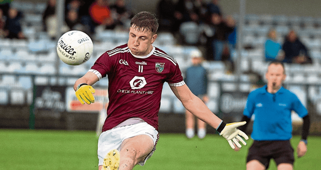 Bob Childs, of Galtee Gaels, in action in the Limerick SFC | PICTURE: Keith Wiseman