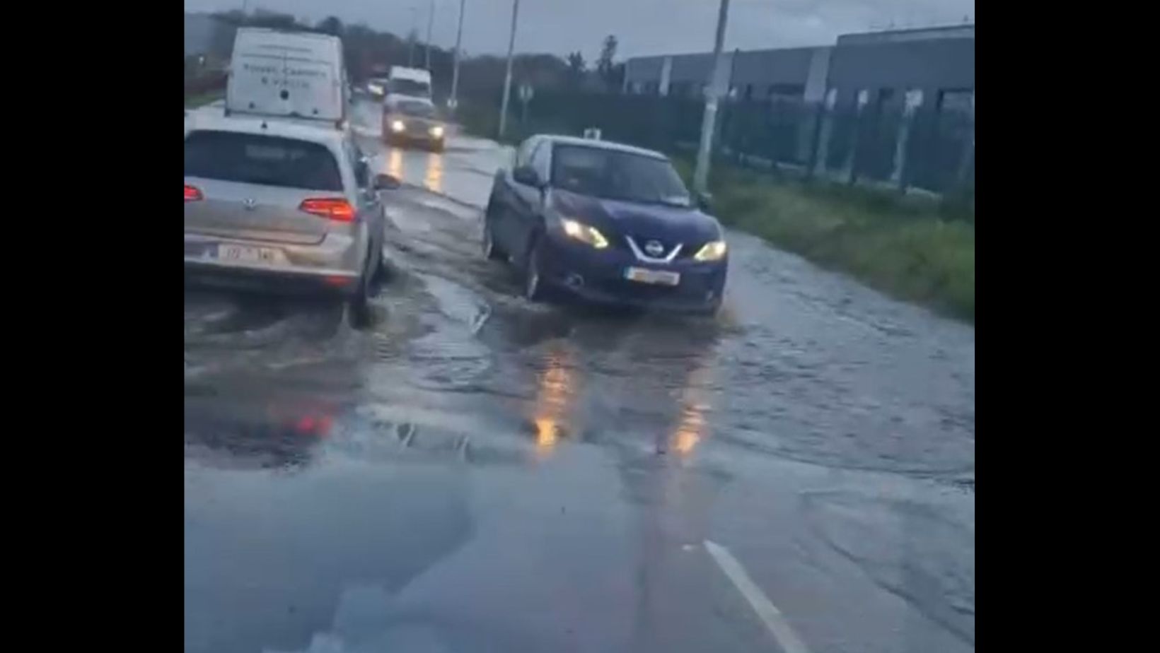 Burst water main causes flooding and outages in Limerick