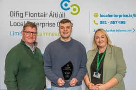 Mike Cantwell (Head of Enterprise LEO Limerick), Sean Lediin (Fíor Jewellery) & Siobhan Quinn (Business Advisor LEO Limerick)