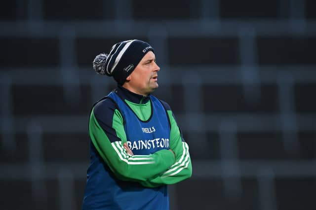 Limerick minor hurling manager Diarmuid Mullins