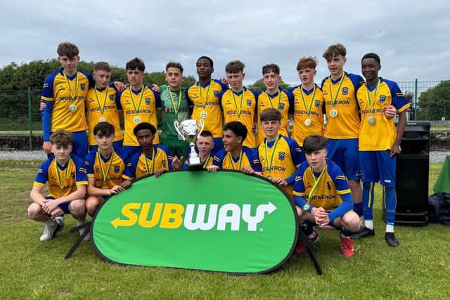 Fairview Rangers Afc Fairview Rangers celebrate All-Ireland success as U15s defeat Cliftonville