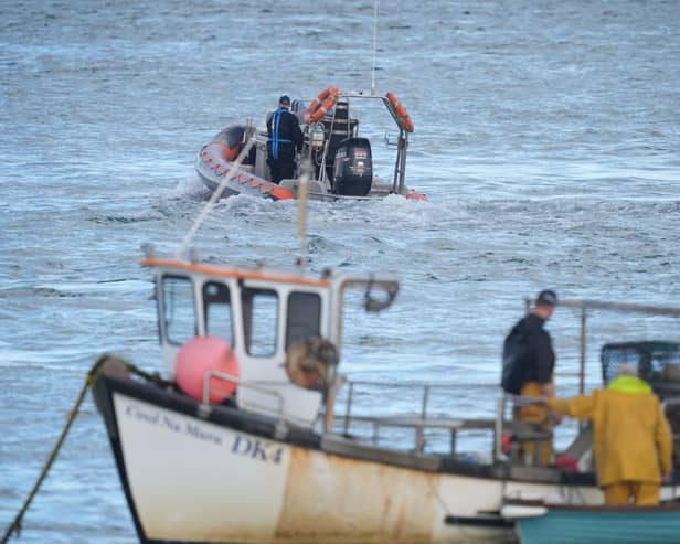 Coast guard search in Carlingford Lough