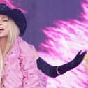 Shania Twain performing at Glastonbury in 2024