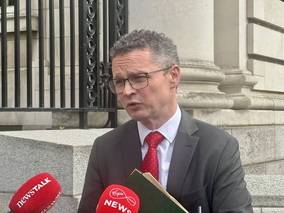 Communications minister Patrick O'Donovan