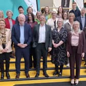 Mayor John Moran and members of the oversight group and Limerick health equity working group at its most recent monthly meeting hosted by TUS in Limerick