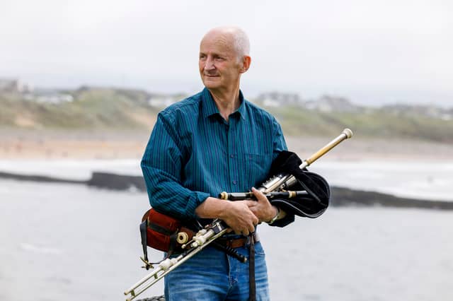 Mickey Dunne was awarded the Gradam Ceoil TG4 lifetime achievement award PICTURE: ARTHUR ELLIS