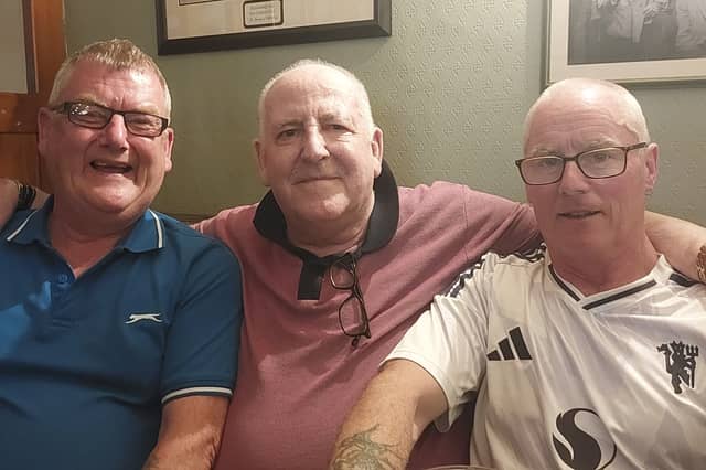 Mel Kennedy, Tony Collopy and John Mitchell travelled across to The Black Swan regularly from Moyross