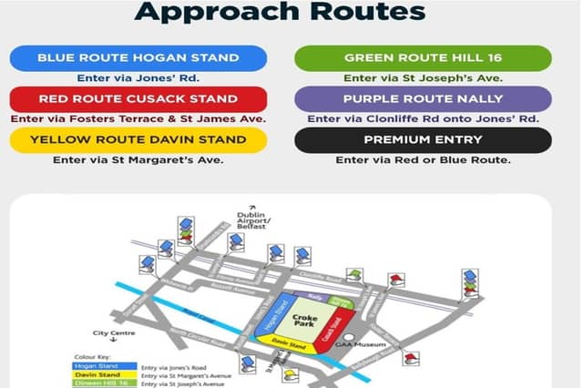 Hurling fans are being advised to use public transport on Sunday to get to Croke Park
