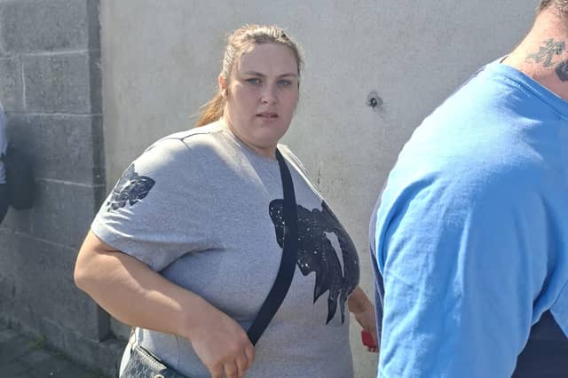Sabrina Lynch has pleaded guilty to a charge of false imprisonment following incident more than two years ago