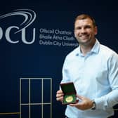 DCU Alumni Award winner Tadhg Beirne, pictured at a special ceremony on DCU's Glasnevin Campus