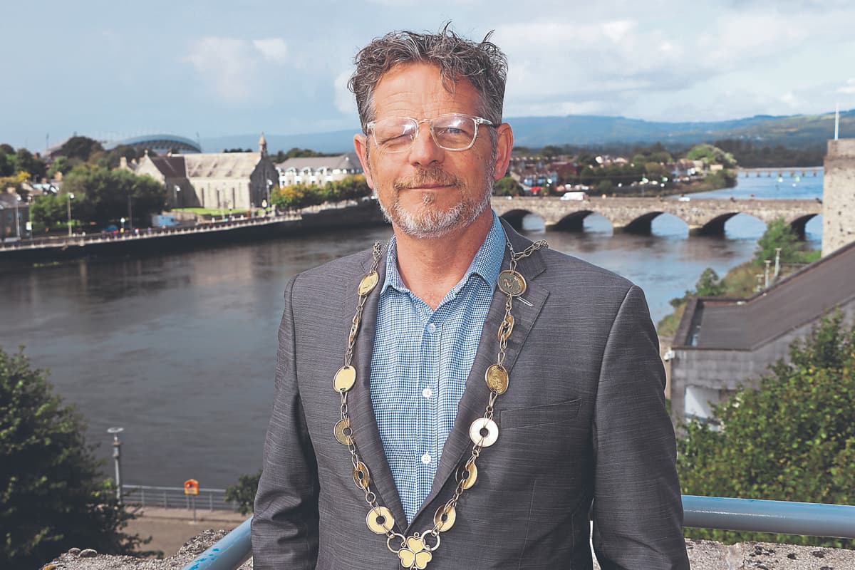 Photo: Limerick Leader Ilim mayor john moran