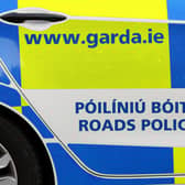 A garda roads policing vehicle