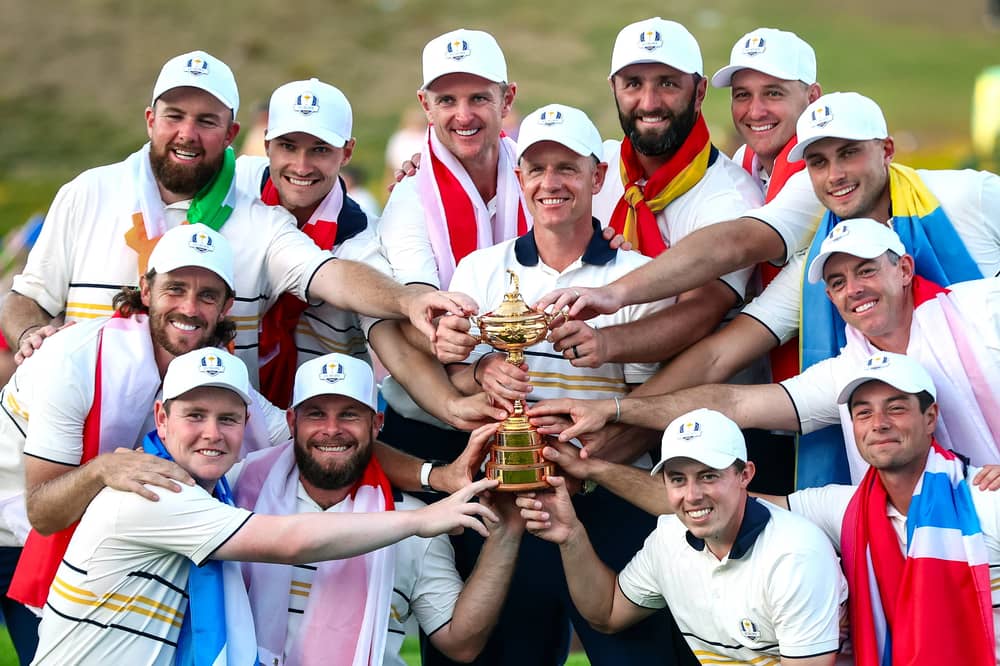 The European team that won the 2025 Ryder Cup at Bethpage Black