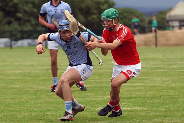 Shane Waters of Na Piarasigh in action during the Premier Minor Hurling Championship