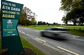 A general view of Adare Village in Limerick, the host village for the next Ryder Cup in 2027