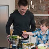 If the rush in the evening is causing the stress, try to find some practical ways to reduce it. Can you meal plan, so making dinner is a matter of simply reheating on some days? Can the children help you with some of the preparation
