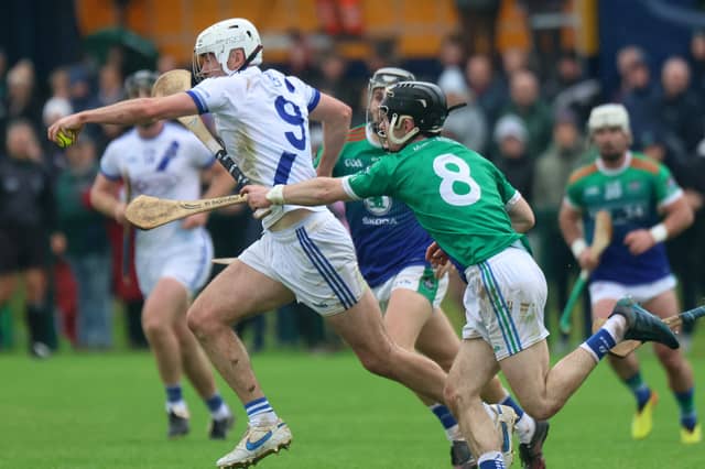 Brian Sexton, of Bruree, in action in the 2025 Intermediate Hurling Championship final