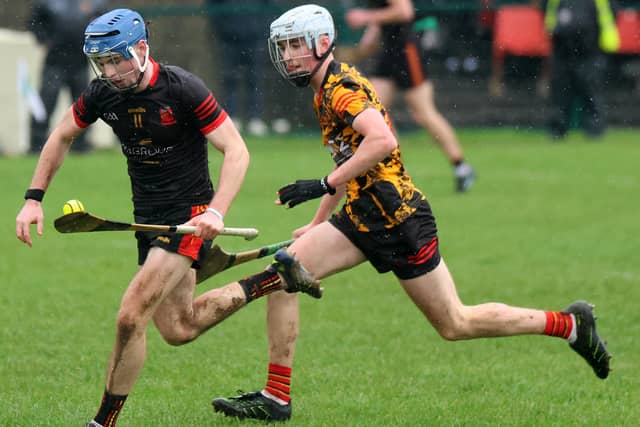 Shane Waters in action for Ardscoil Ris in last year's Dean Ryan Cup final