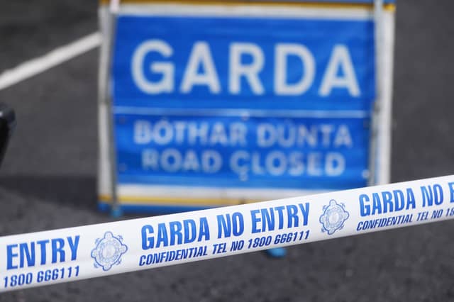 Gardaí and emergency services attended the scene of the road traffic collision in Rathkeale