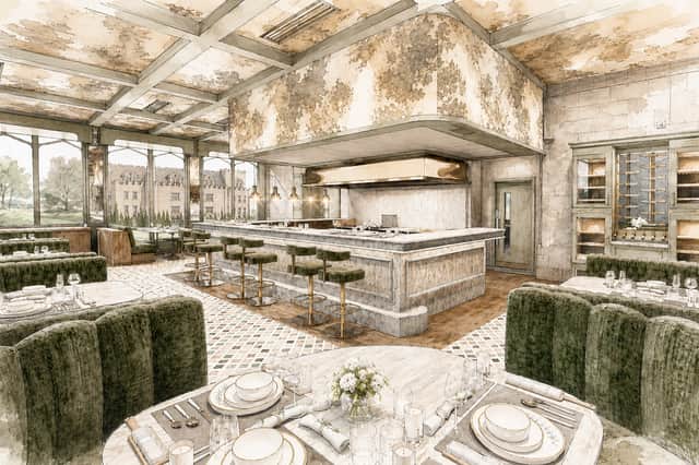 A new hospitality area planned for the hotel