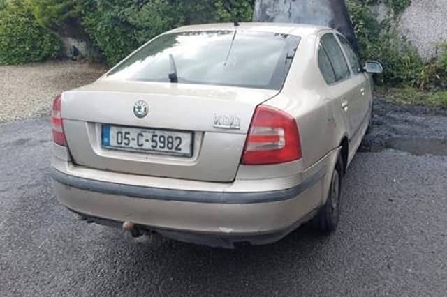 Gardai are interested in speaking to the driver or occupants of Skoda Octavia