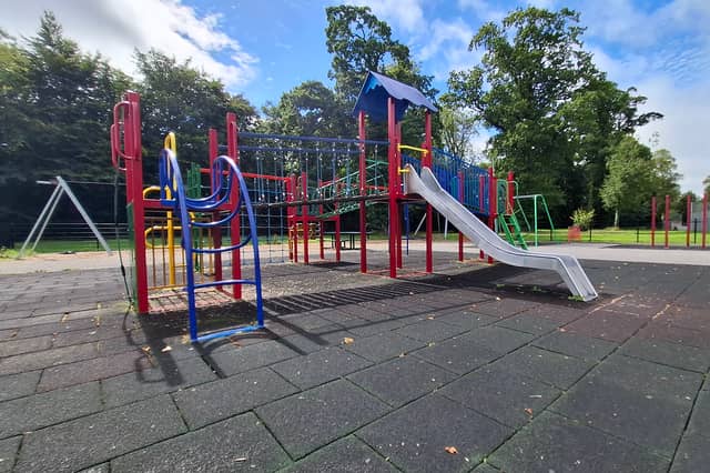 The condition of the public playground at Castle Demesne Park in Newcastle west has drawn criticism from Fianna Fáil councillor Michael Collins