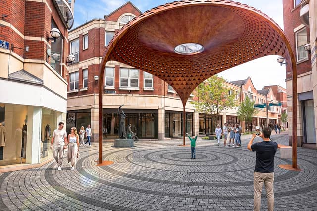 A canopy is proposed for the heart of Cruises Street