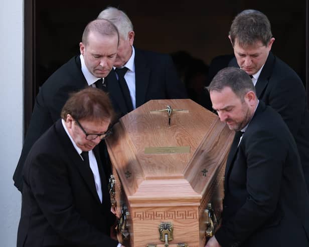 Eoin Doyle funeral