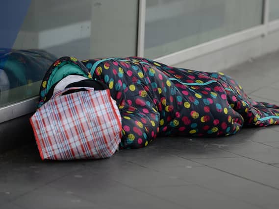 Homeless person