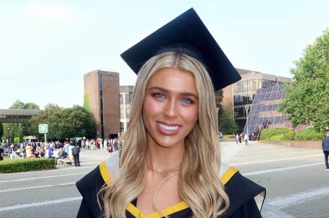Aideen Howard, pictured on her graduation day at University of Limerick