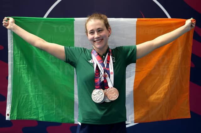 Roisin Ni Riain of team Ireland