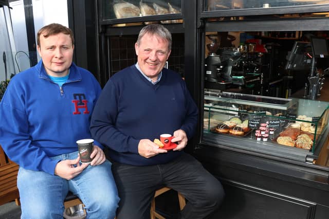 Seaghan and Shane Gleeson, of Caffe Vergnano 1882
| Picture: Adrian Butler