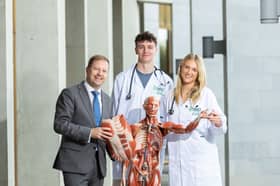 Minister for Further and Higher Education, Research, Innovation and Science James Lawless TD has today launched the University of Limerick's new Direct Entry Medicine programme. PICTURE: ALAN PLACE