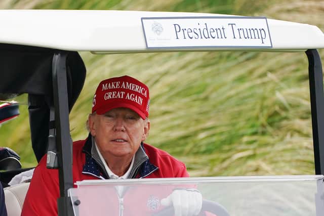 President Donald Trump will visit Ireland this weekend