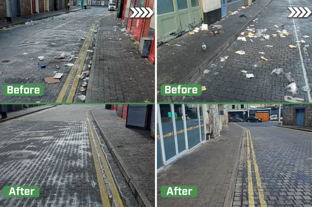 The council's big clean-up job