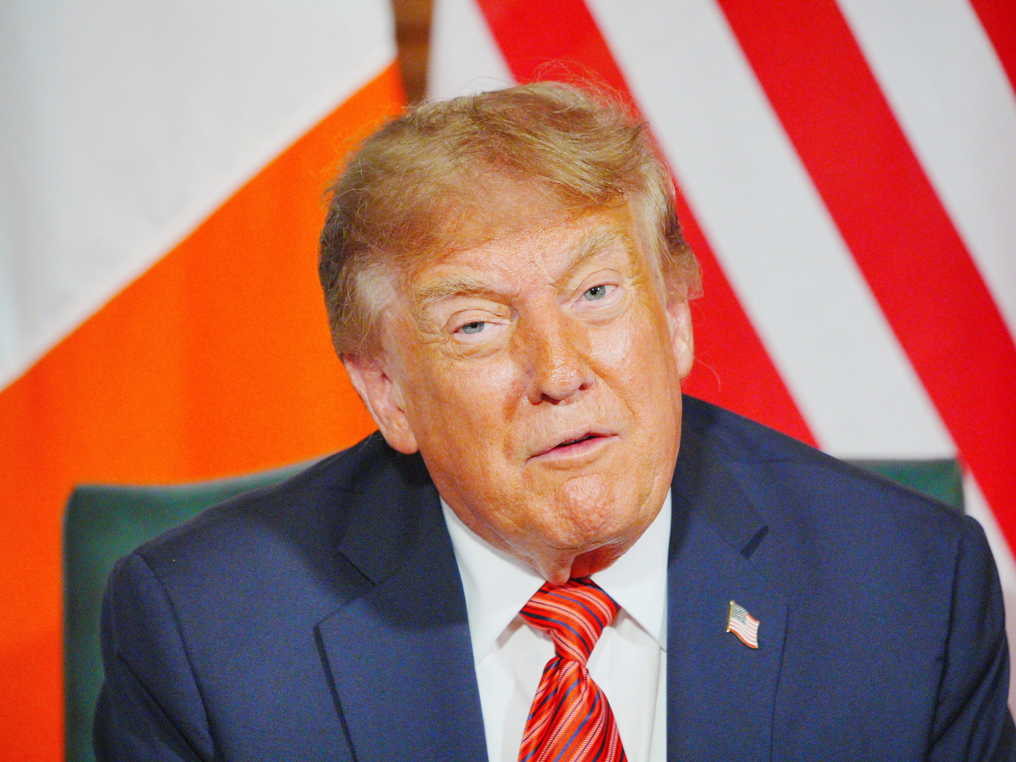 US President Donald Trump says he would ‘love to see’ a united Ireland