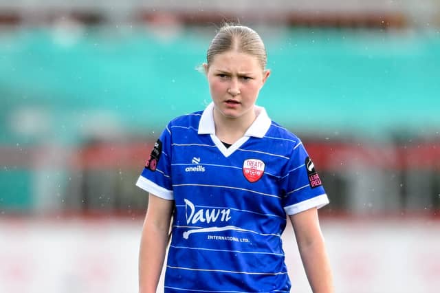 Madison McGuane got the Treaty United goal in their loss to Athlone Town at the Markets Field