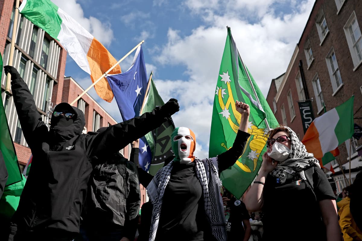 Take Part In Thousands take part in protests against Donald Trump’s visit to Ireland