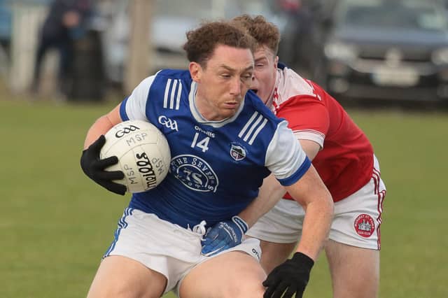 Peter Nash kicked 0-5 in Kildimo-Pallaskenry's victory over Ballylanders in the Limerick Senior Football Championship