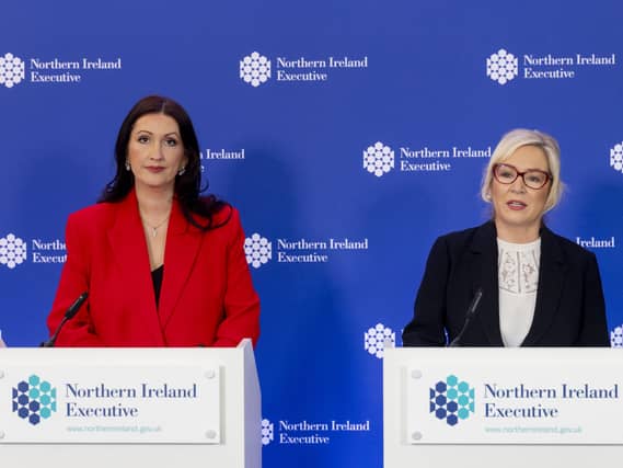 Emma Little-Pengelly and Michelle O’Neill