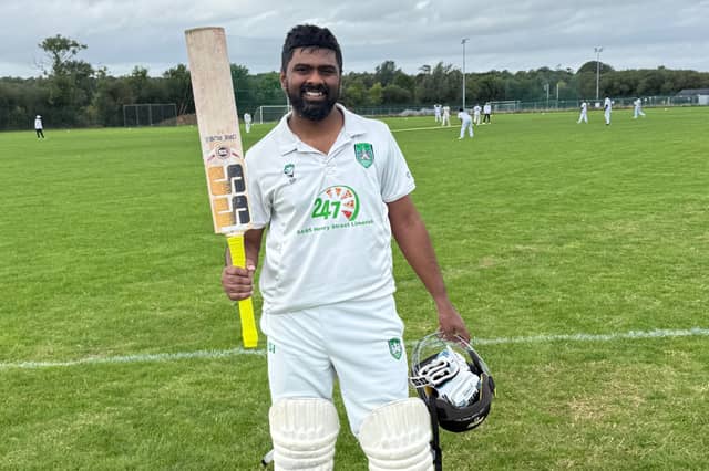 Sathya Prabu after the Limerick 3rd XI’s clash against Clare