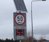 Driver feedback signs can cost up to €4,500 each to purchase and install