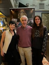 Ciara Sexton, Naoimi Harris & Maurice O'Sullivan at the Torch Players 50th anniversary celebrations